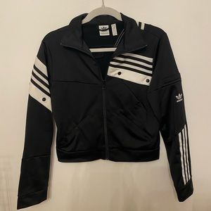 adidas Originals Women's Daniëlle Cathari Deconstructed Crop Track Jacket Medium
